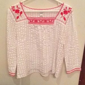 J crew blouse